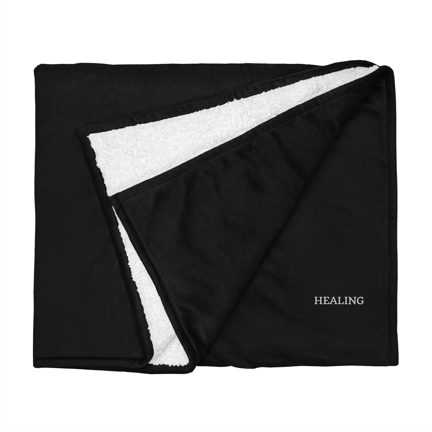 Healing - Premium sherpa blanket